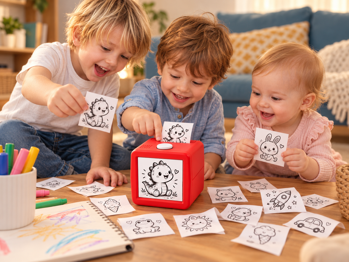 Printzy™ Voice-to-Sticker AI Printer