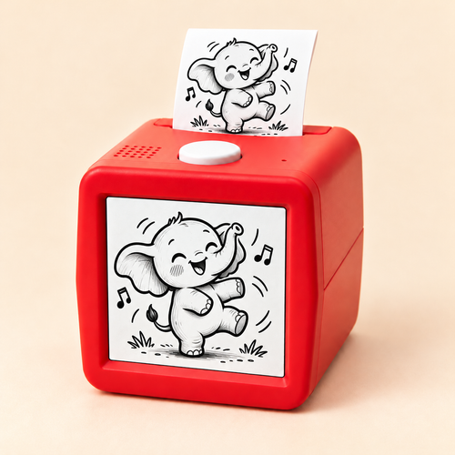 Printzy™ Voice-to-Sticker AI Printer